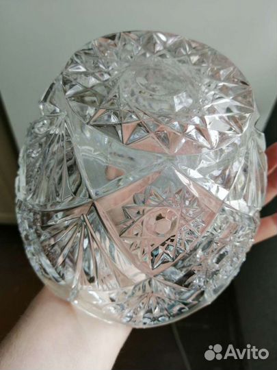 Ваза Хрустальная для салата, фруктов или конфет