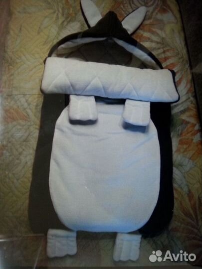 Утеплённый конверт для малыша 