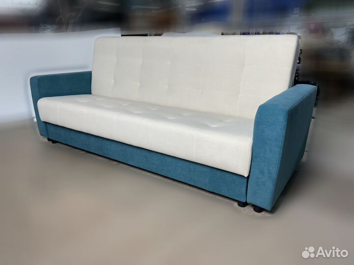 Диван книжка с подлокотниками и ящиком