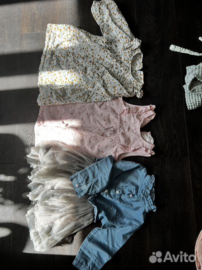 Детские вещи пакетом на девочку 98 104