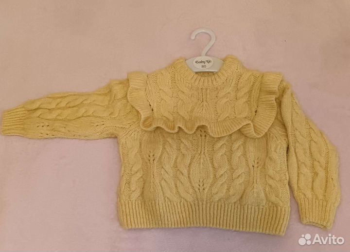 Свитер zara для девочки 80