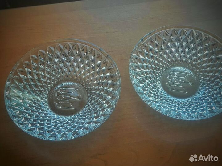 Ваза хрустальная СССР Олимпиада80