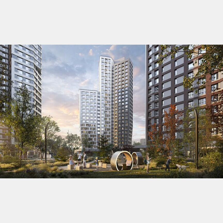 3-к. квартира, 90,9 м², 26/27 эт.