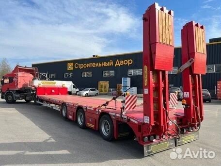 Полуприцеп трал (тяжеловоз) Juterborg JTB-40, 2024