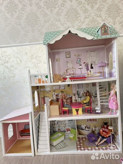 Домик кукольный для барби