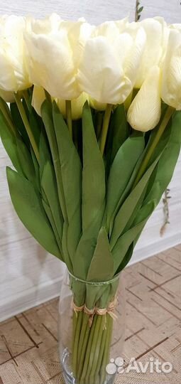 Искусственные цветы тюльпаны