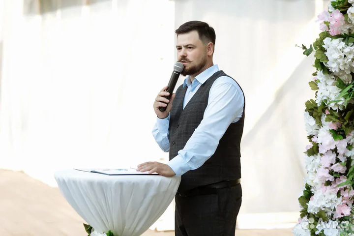Ведущий свадьбы, юбилея, коропратива