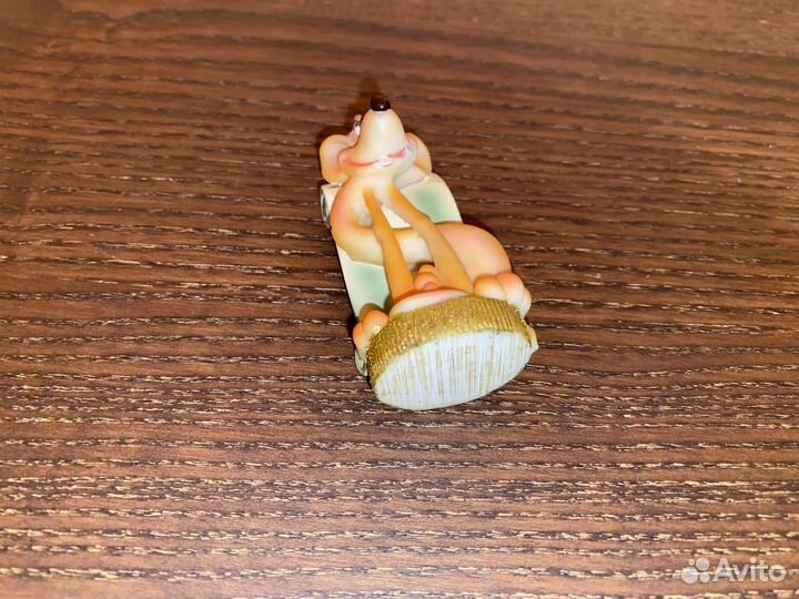 Фигурка статуэтка мышь доллар