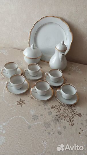 Кофейный сервиз гдр kahla