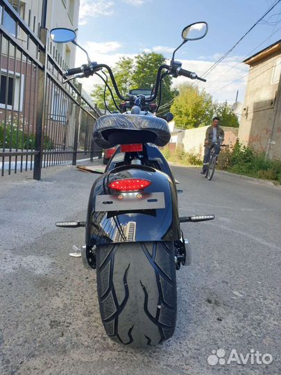 Электроскутер Citycoco qroad Chopper 3000W 28Аh