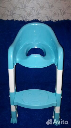 Сидушка накладка на унитаз со ступенькой