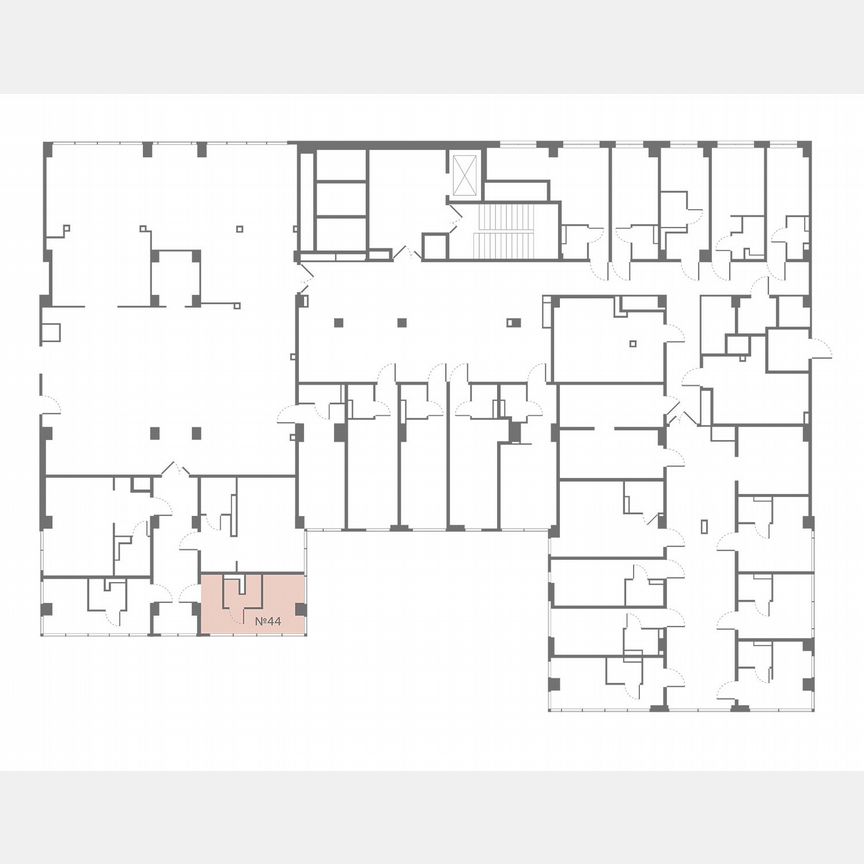 1-к. апартаменты, 16,8 м², 2/13 эт.