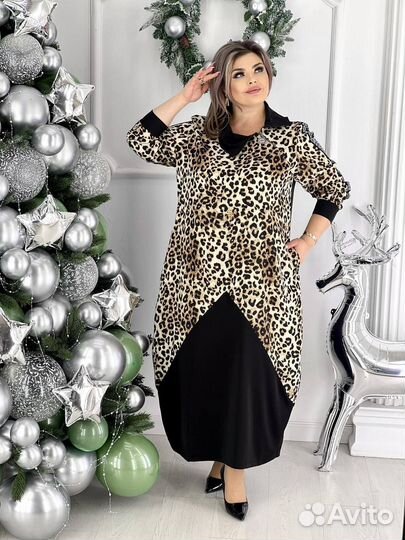 Платье большого размера