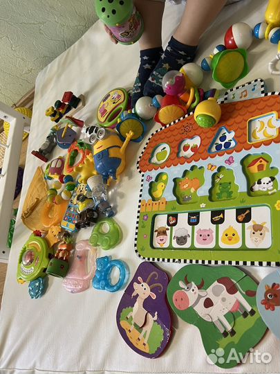 Игрушки пакетом для малышей