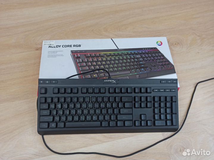 Клавиатура HyperX Alloy Core RGB