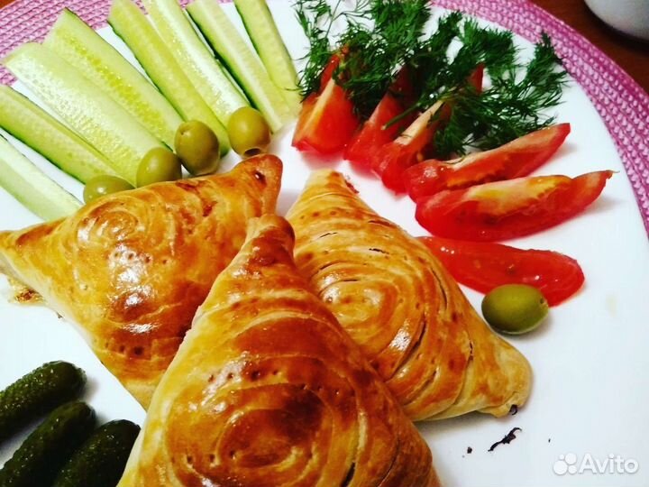 Самса, манты и чебуреки ручной работы