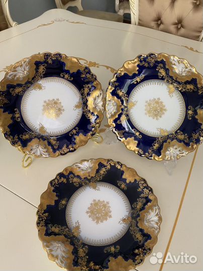 Тарелки старинные французкой фирмы Лемож