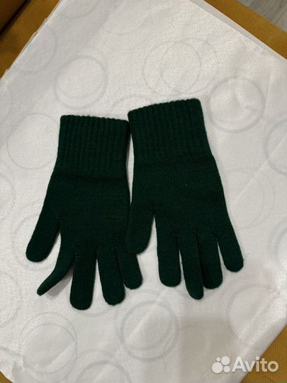 Комплект шапка, шарф, перчатки женские