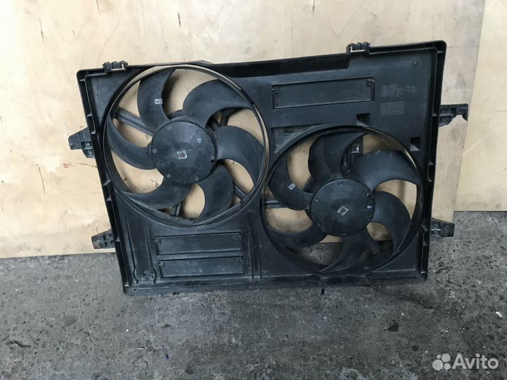 Диффузор с вентилятором Jaguar X-type