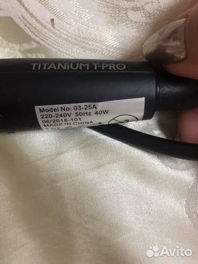 Плойка dewal для завивки волос диаметр 16мм