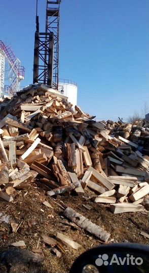 Дрова колотые