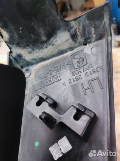 Накладка крыла передний левый Renault Kaptur 16-20