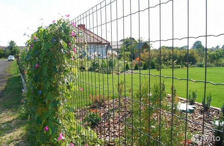 Забор из сварной сетки,ворота, калитки под ключ