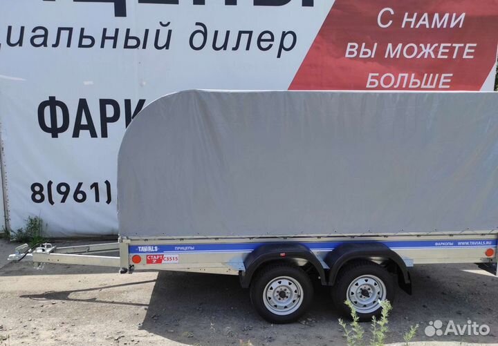 Прицеп Тавиалс Старт-2 С3515 с тентом