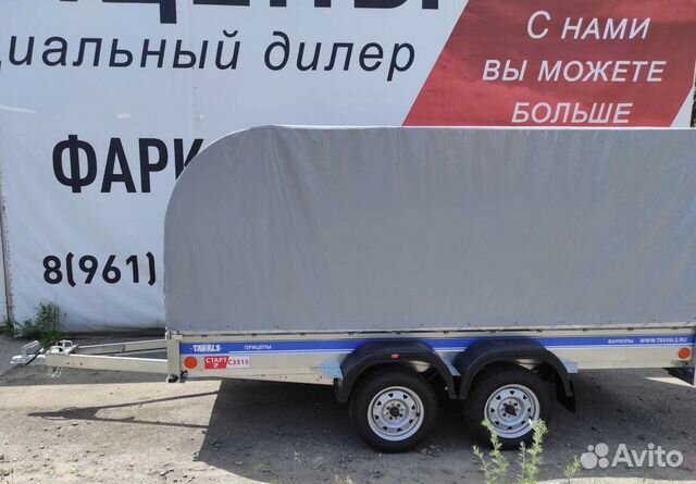 Прицеп Тавиалс Старт-2 С3515 с тентом