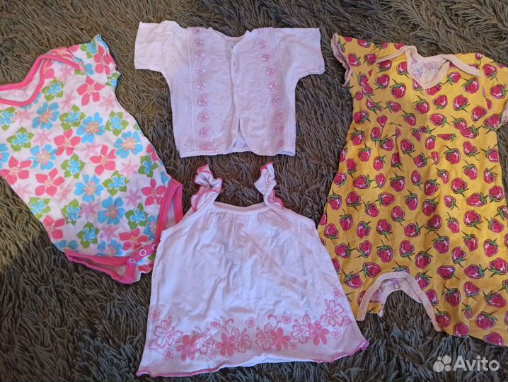 Вещи пакетом на девочку