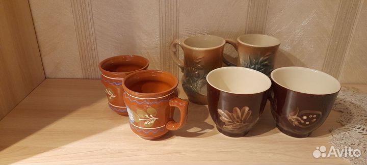 Продам глиняные кружки