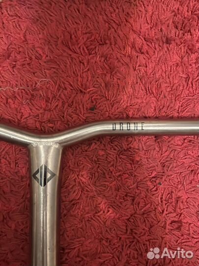 Руль для трюкового самоката drone титановый