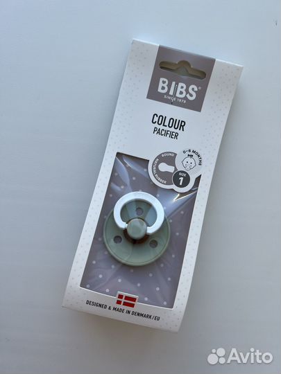 Соска пустышка bibs 0-6 новая