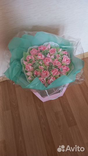 Букет съедобный зефир учителю