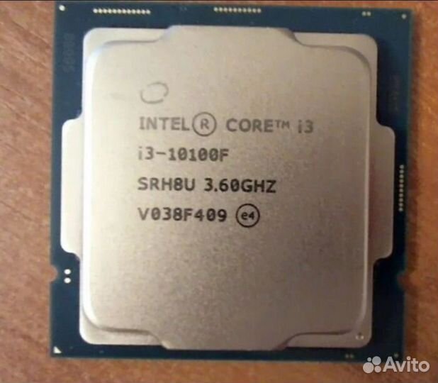 Комплект i3 10100f + 4gb озу