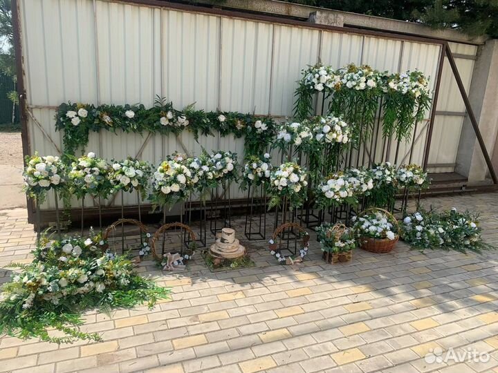 Аренда и продажа декора на свадьбу, торжество