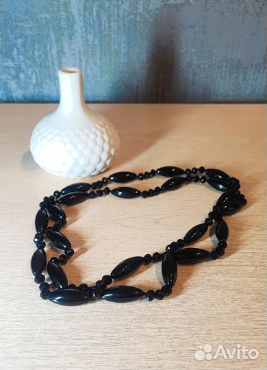 Украшения из нат. камня (агат, малахит, сердолик)