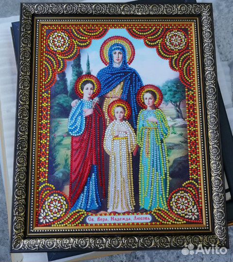 Алмазная мозаика. Иконы
