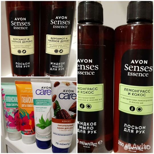 Пены,гели Avon