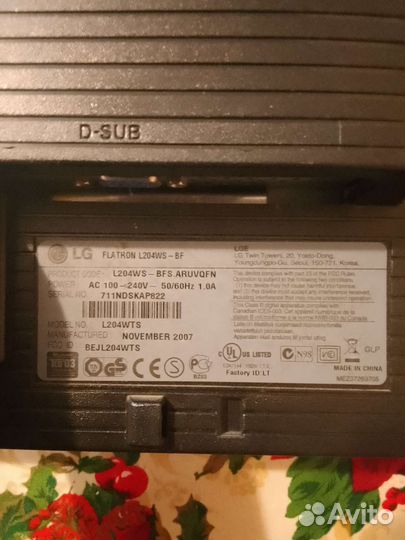 Монитор для компьютера lg