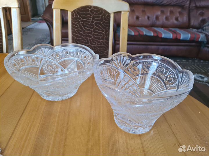 Хрустальная ваза