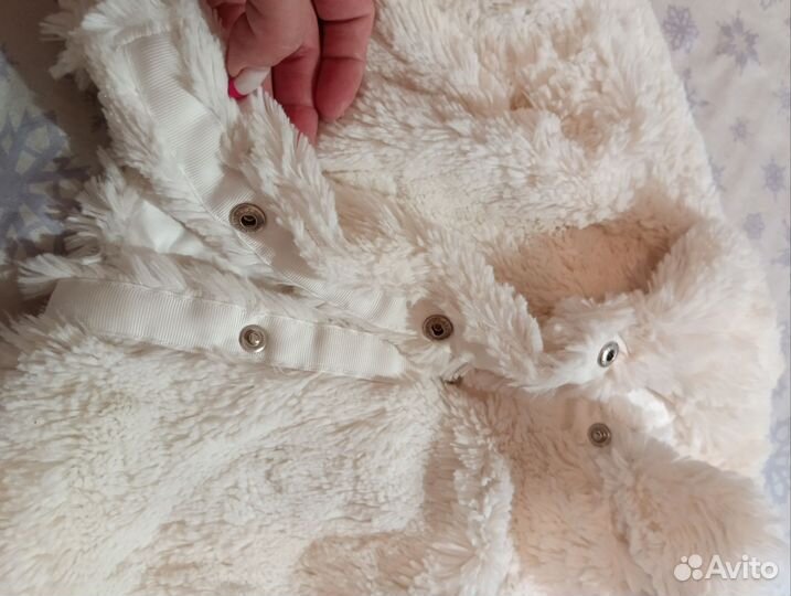 Шуба белоснежная