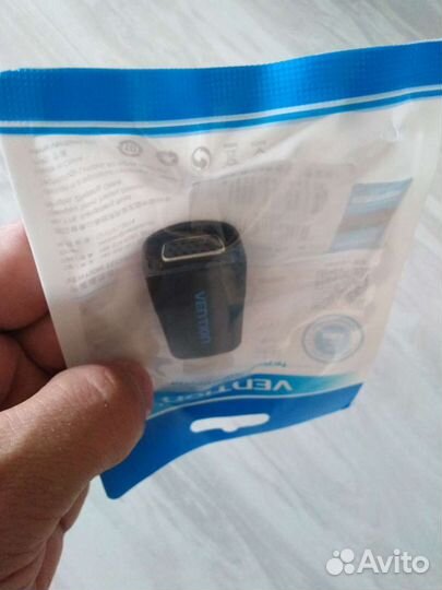 Переходник Vention с аудио выходом