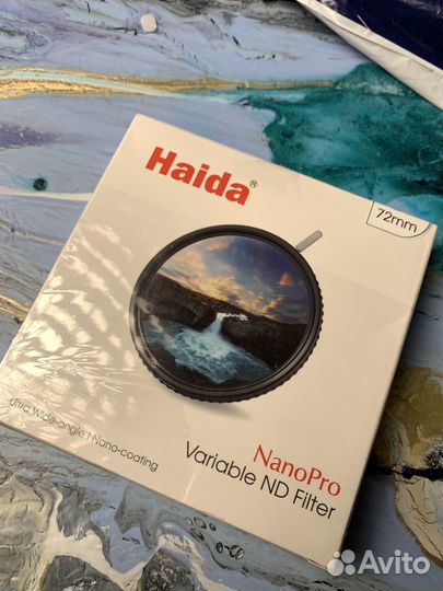 Светофильтр Haida NanoPro MC Variable ND 4-11 72mm