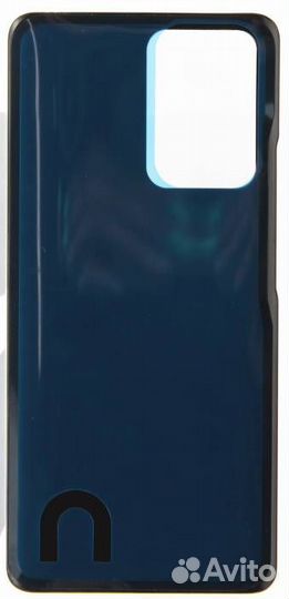 Задняя крышка для Xiaomi 11T/11T Pro Черная (со ск