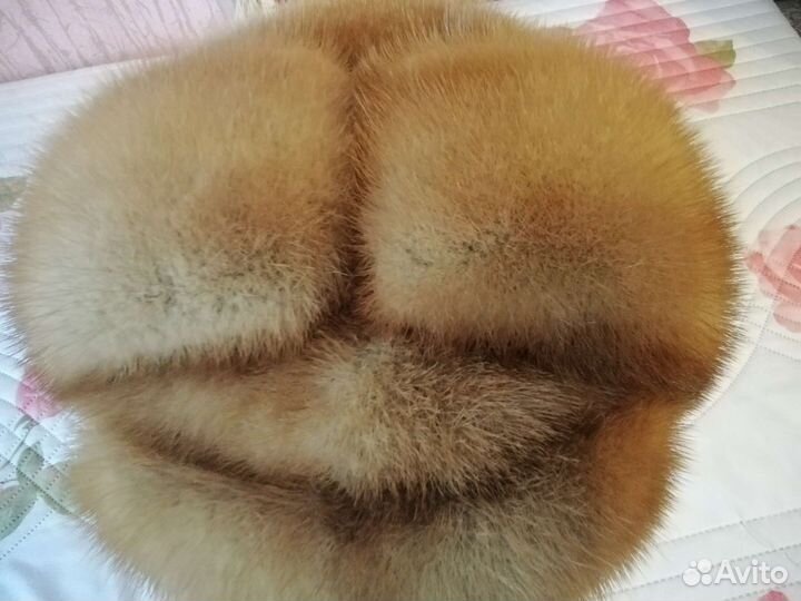 Норковая шапка мужская новая 58 раз
