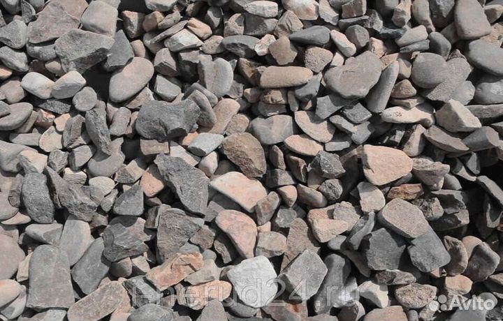 Щебень гравийный с доставкой