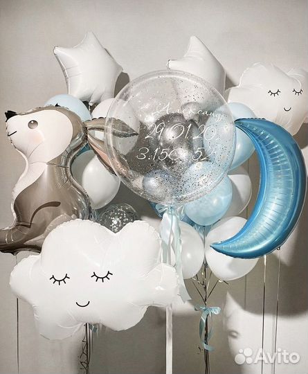 Шары на выписку