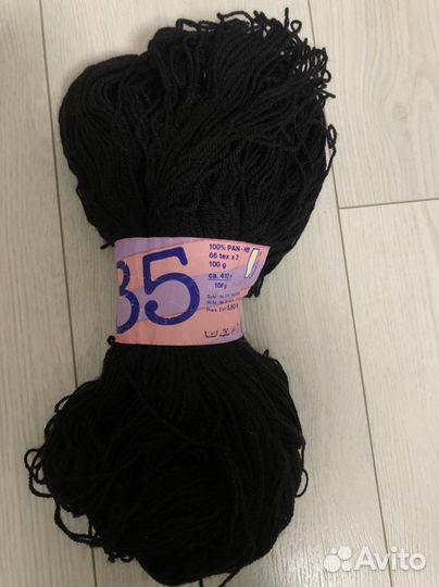 Пряжа чистошерстяная
