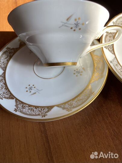 Фарфоровое трио винтаж ГДР